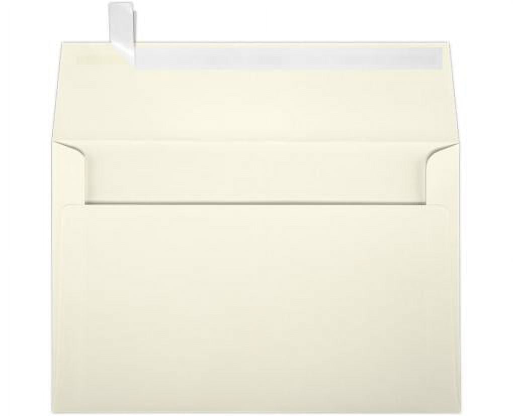 LUXPaper A9 Invitation Envelope, (5 3/4 x 8 3/4), Natural Linen, 50/Pack