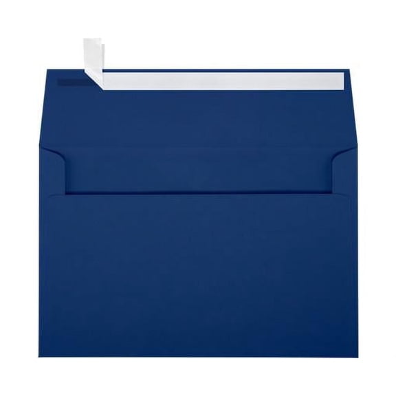 LUXPaper A9 Invitation Envelope, (5 3/4 x 8 3/4), Navy, 50/Pack