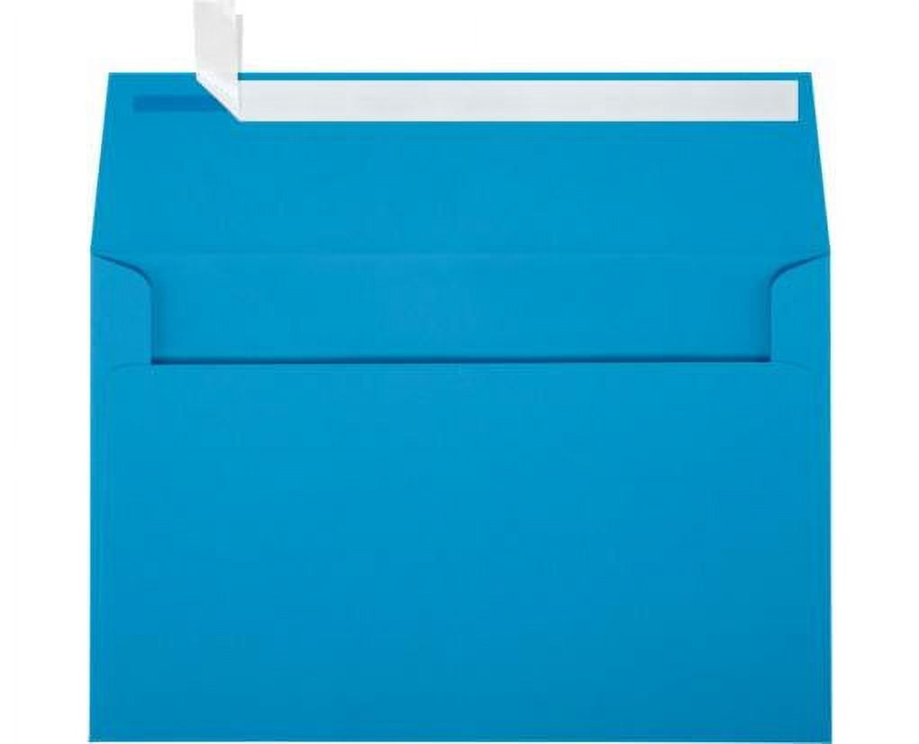 LUXPaper A9 Invitation Envelope, (5 3/4 x 8 3/4), Pool, 50/Pack