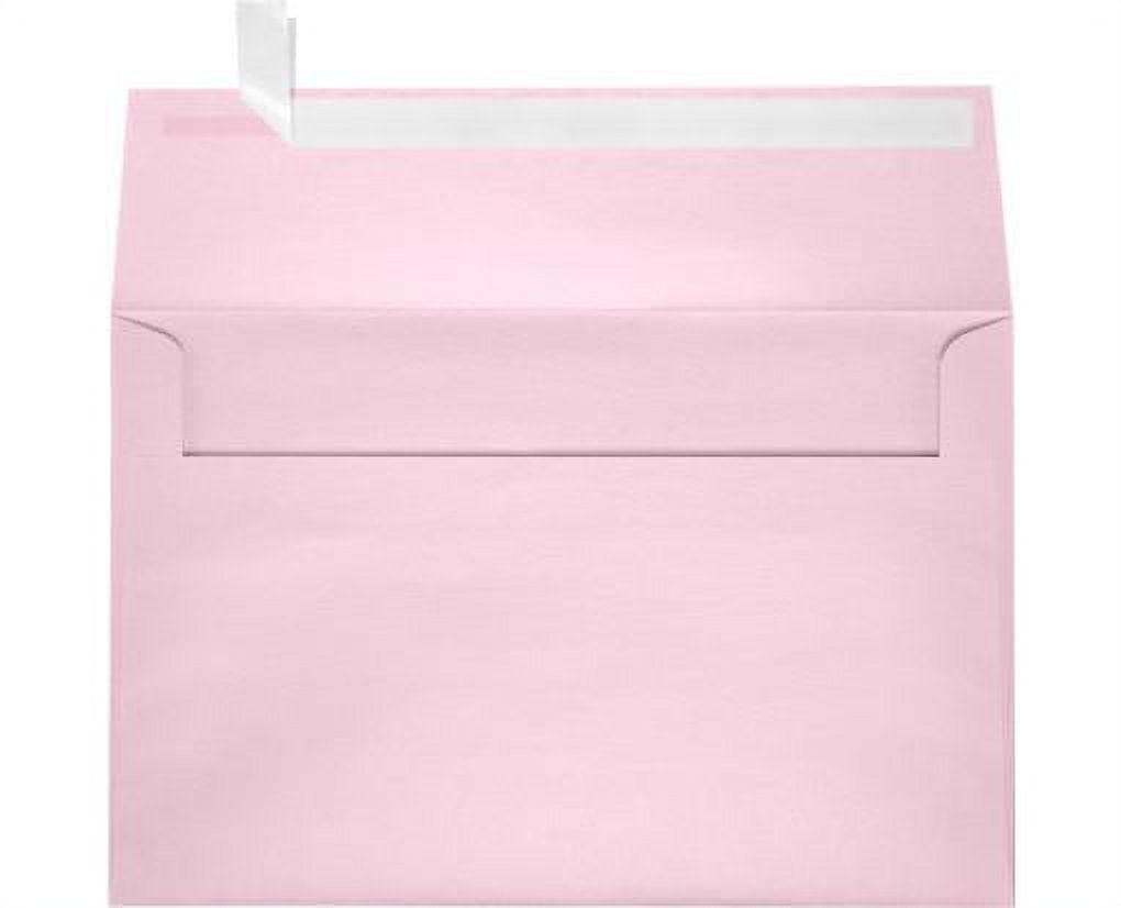 LUXPaper A9 Invitation Envelope, (5 3/4 x 8 3/4), Rose Quartz Metallic, 1000/Pack