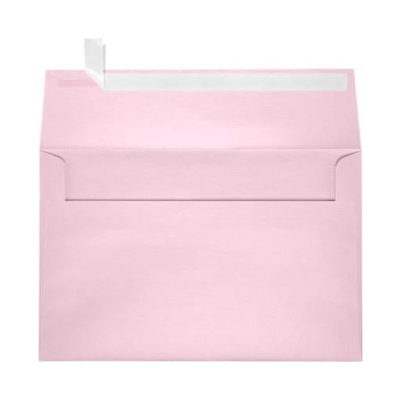 LUXPaper A9 Invitation Envelope, (5 3/4 x 8 3/4), Rose Quartz Metallic, 1000/Pack