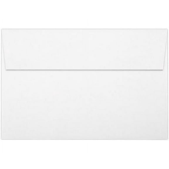 LUXPaper A9 Invitation Envelope, (5 3/4 x 8 3/4), White, 100% Recycled, 500/Pack