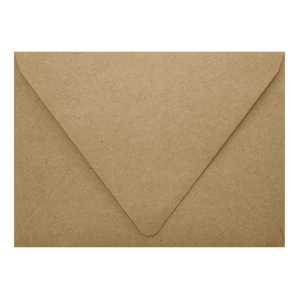 LUXPaper A9 Invitation Envelopes, 5 3/4 x 8 3/4, 70 lb. Grocery Bag Brown, 1000 Pack