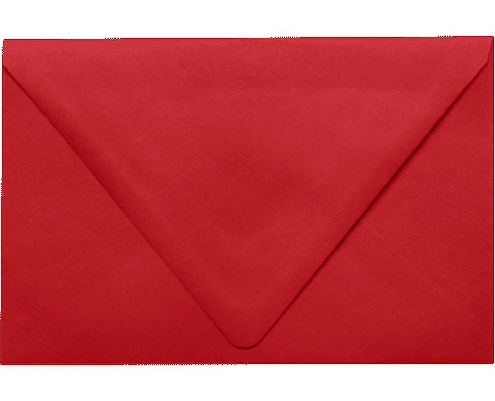 LUXPaper A9 Invitation Envelopes, 5 3/4 x 8 3/4, Ruby Red, 1000 Pack