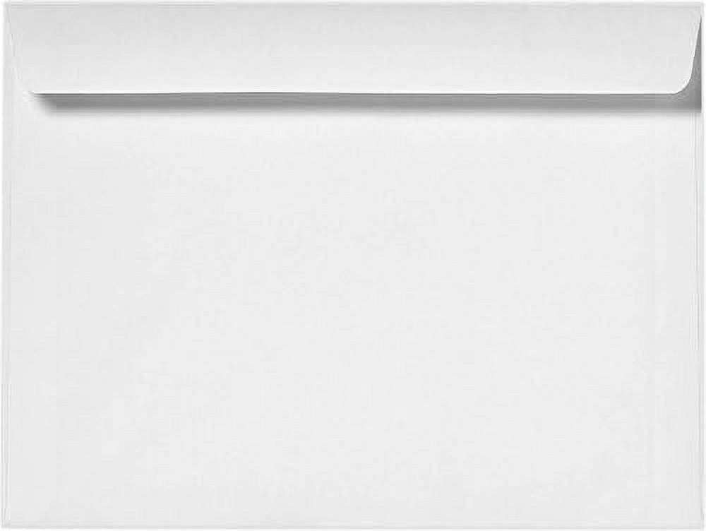 LUXPaper Booklet Envelopes 7" x 10" Bright White 24lb. Text