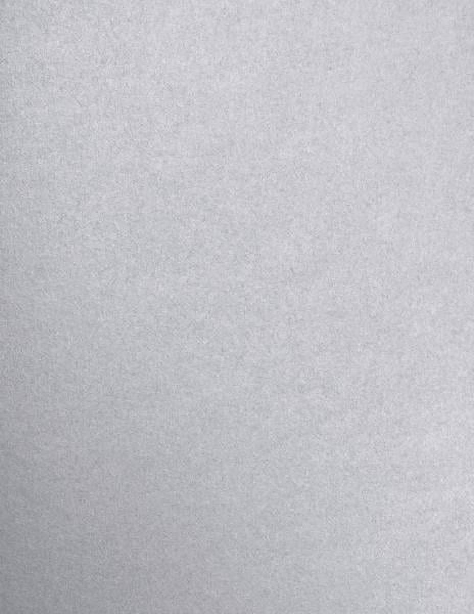 LUXPaper Cardstock, 8.5 x 11, 105lb Silver Metallic, 500/Pack
