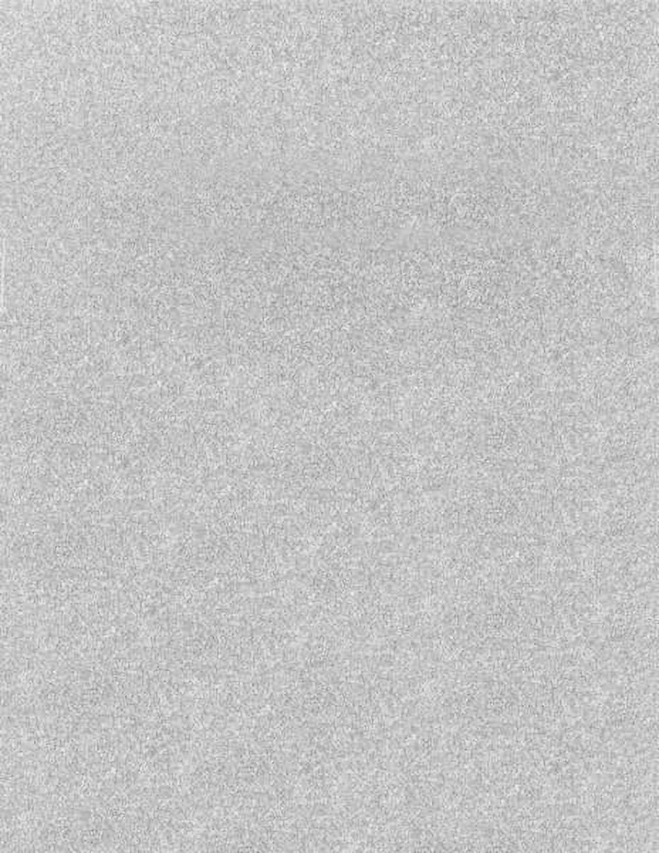 LUXPaper Cardstock, 8.5 x 11, 106lb Silver Sparkle, 250/Pack