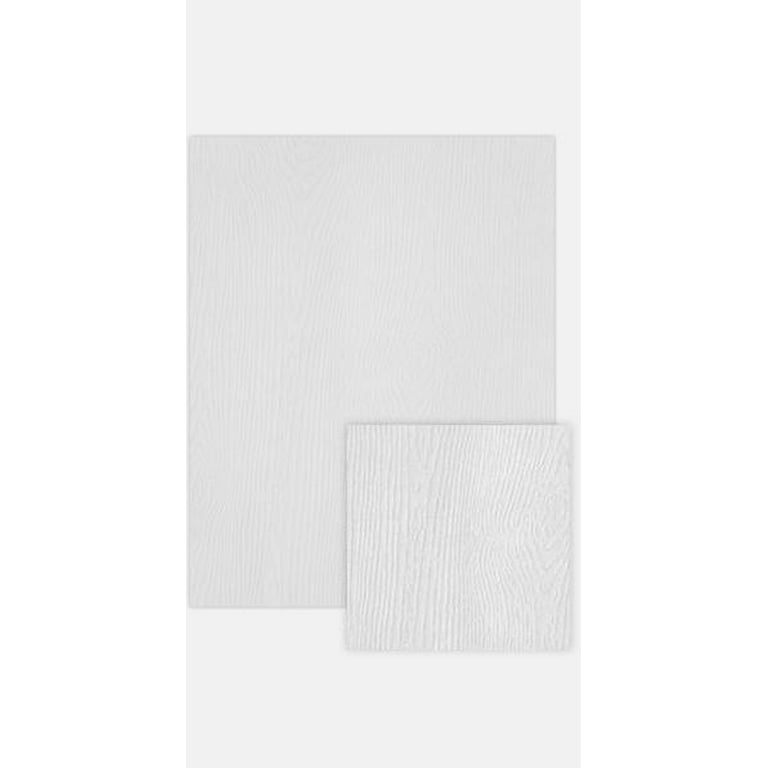 Jam Paper Strathmore Cardstock, 8.5 x 11, 130lb Natural White Wove, 125 Sheets/Pack