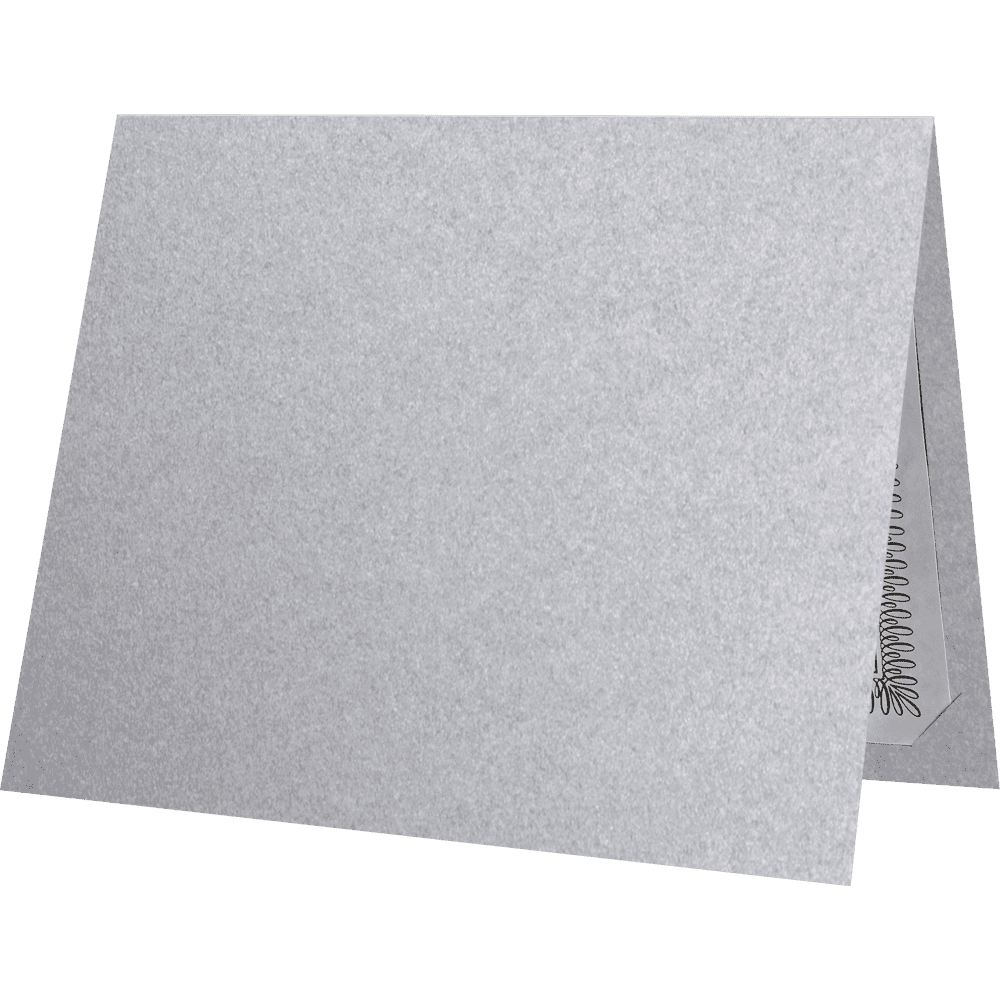 LUXPaper Certificate Holders for 8 1/2 x 11 Documents, 105 lb, Silver Metallic, 250 Pack, Holder Size 9 1/2 x 12