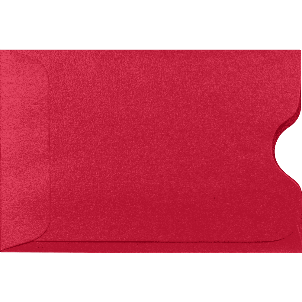 LUXPaper Credit Card & Gift Cards Sleeves, 81lb, Jupiter Metallic, Size: 2 3/8 x 3 1/2, 50 Pack
