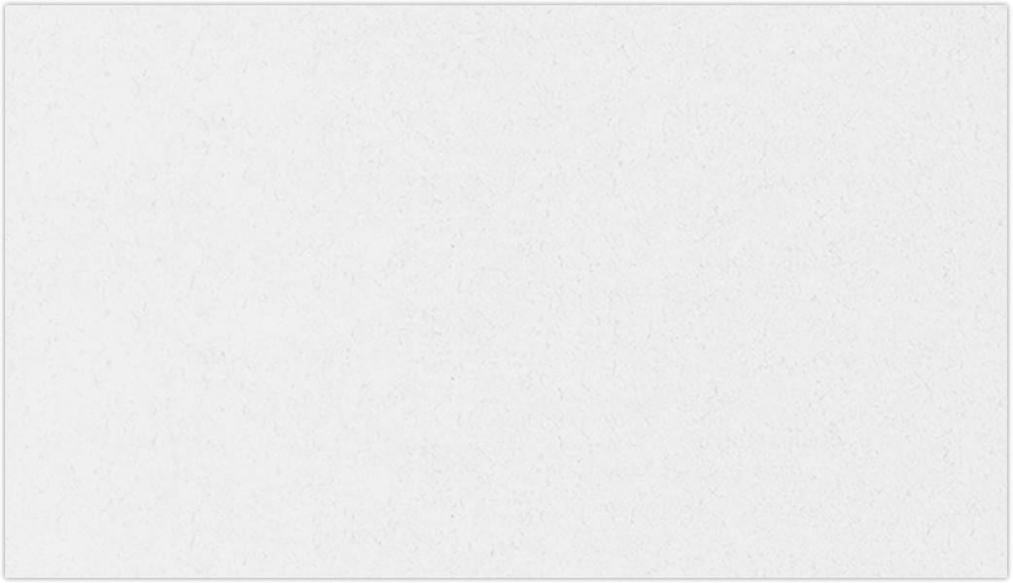 LUXPaper Flat Business Cards, White, 2 x 3 1/2, 50/Pack