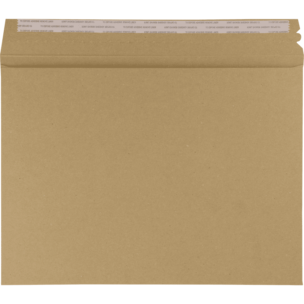 LUXPaper Shipping Envelope Mailers, 9 1/2 x 12 1/2, Grocery Bag Brown, 50 Pack