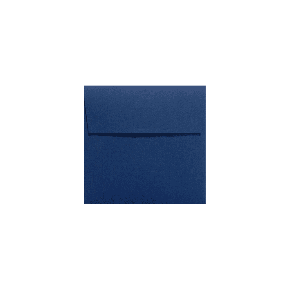 LUXPaper Square Envelopes, 80 lb, 3 1/4 x 3 1/4, Navy Blue, 1000 Pack