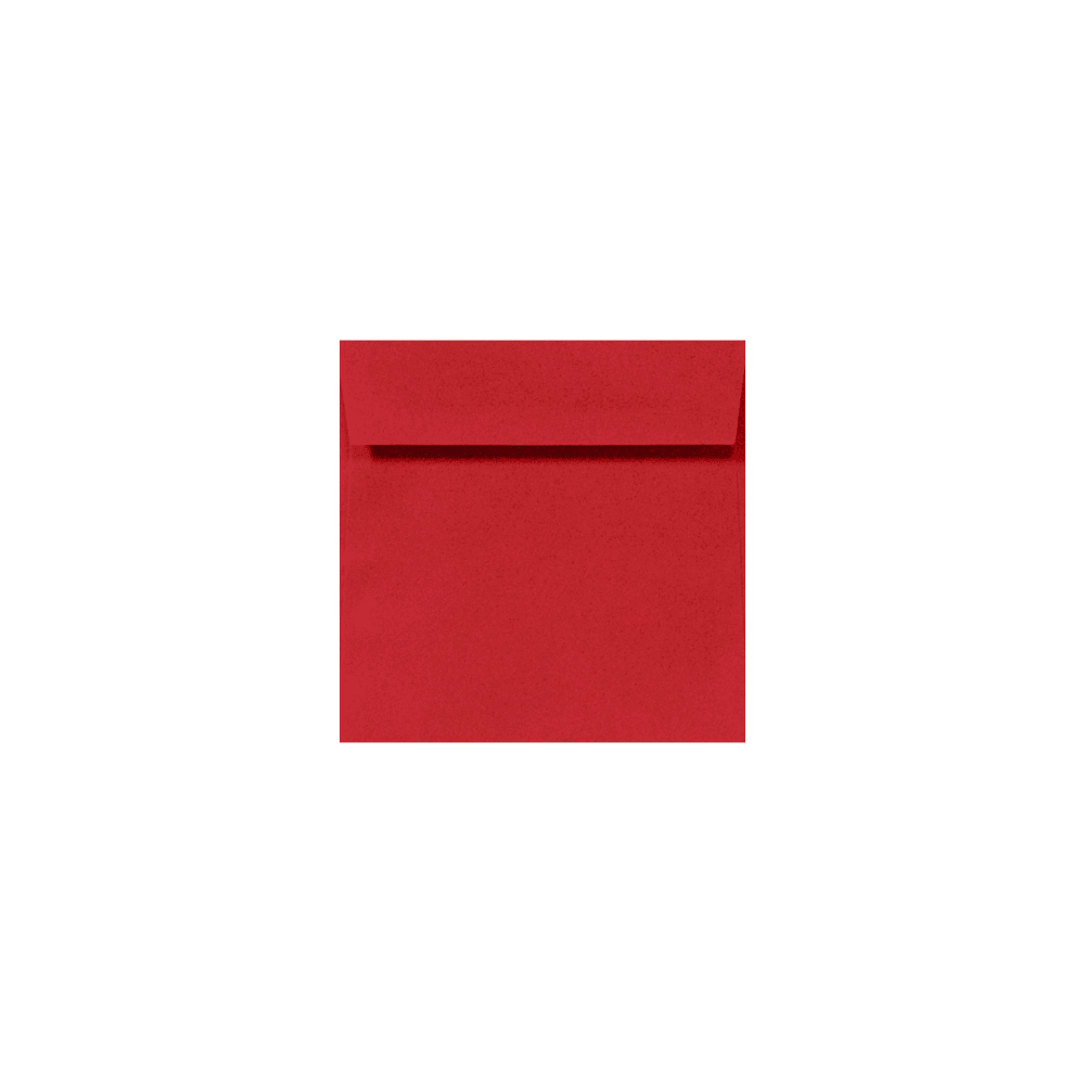 LUXPaper Square Envelopes, 80 lb, 3 1/4 x 3 1/4, Ruby Red, 1000 Pack
