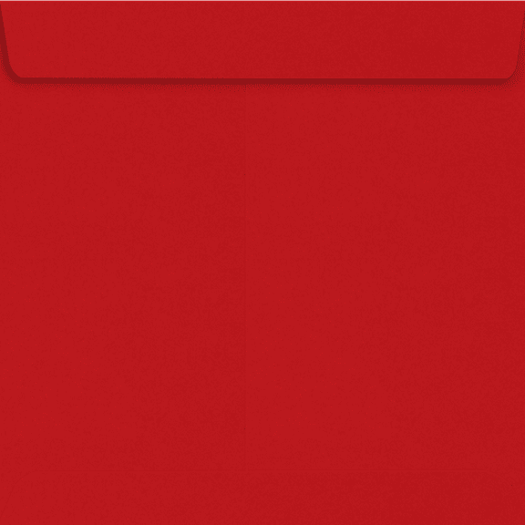 LUXPaper Square Invitation Envelopes, 7 1/2 x 7 1/2, 80 lb. Ruby Red, 500 Pack