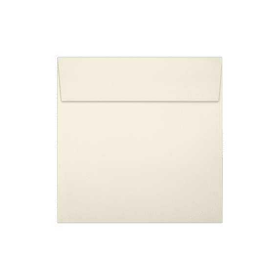 LUXPaper Square Peel & Press Invitation Envelopes, 5 1/2 x 5 1/2, 70 lb. Natural, 250 Pack