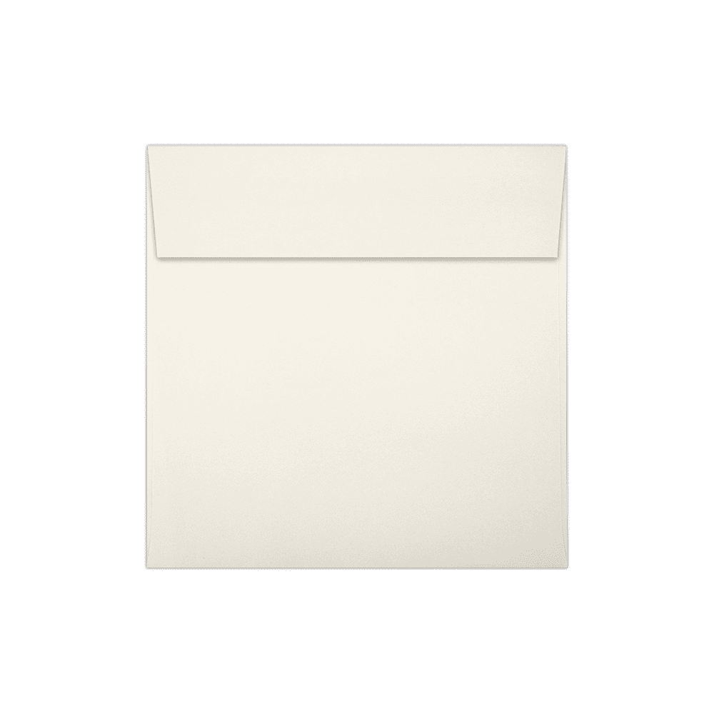 LUXPaper Square Peel & Press Invitation Envelopes, 5 1/2 x 5 1/2, Natural, 1000 Pack
