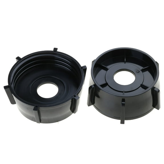 LUXRISEON 2 Pack Juicer Bottom Base Mixer Part Easy to Install Blender Replacement Part Plastic Texture for Blender Mixer