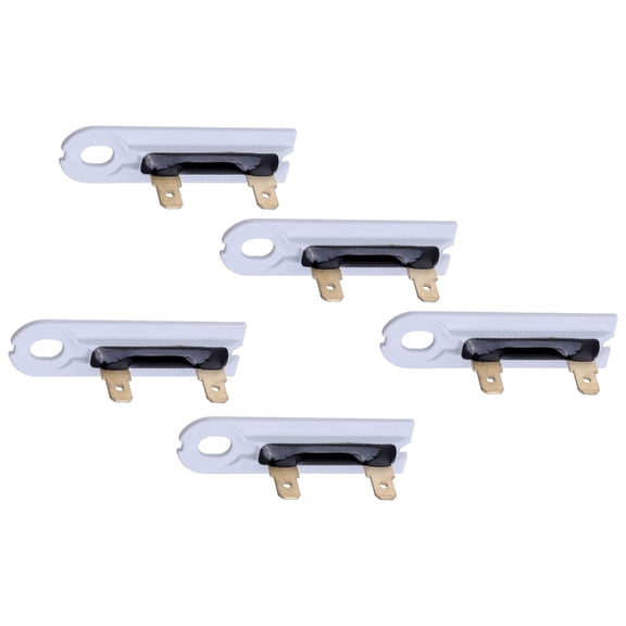 LUXRISEON 5Pcs 3392519 High Temperature Thermal Fuse For AP6008325 Dryer Machine Metal Housing Overheat Protective Blower Housing
