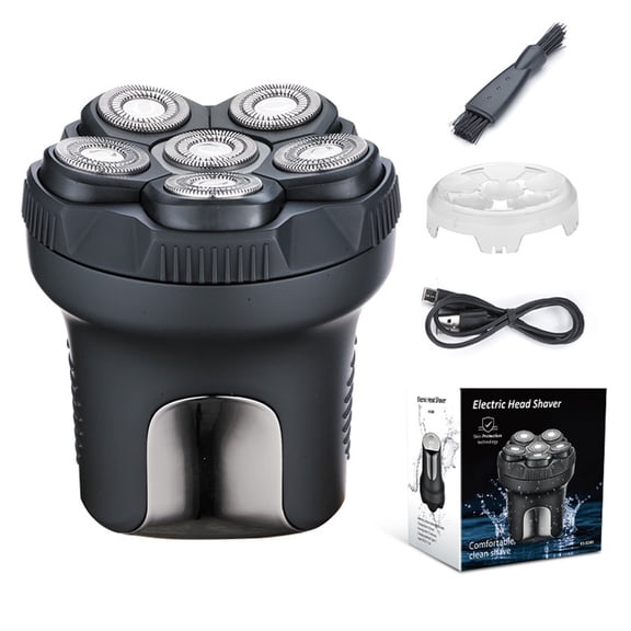 LUXRISEON 6 In 1 Cordless Hair Clippers And Shaver 6 Floating Razors Hair Trimmer