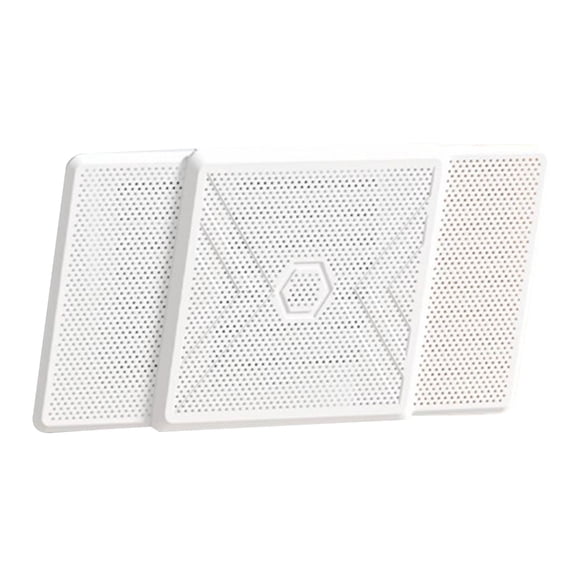 LUXRISEON Adjustable Air Conditioning Deflector Plastic Baffle Anti Direct Blowing Plate Comfortable Air Supply Shield for Bedroom