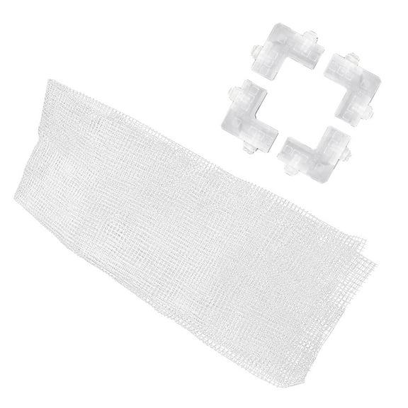 LUXRISEON Aquarium Screen Net Clear Fish for Tank Screen Net Anti-Jumping Covers Replaceme