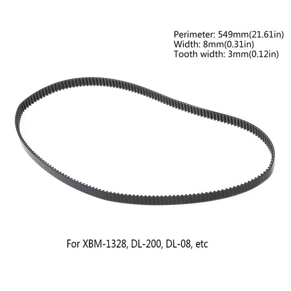 LUXRISEON Automatic Bread Maker Machine Belt Band Strap Perimeter 549mm For XBM-1328 Tools