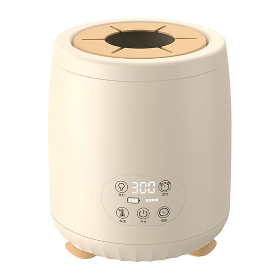 LUXRISEON Baby Formula Dispensers Mixers 360Degree Two Way Shaking Milk Shake Milk Evenly Less Bubble Portable Milk Shake 1200mAh