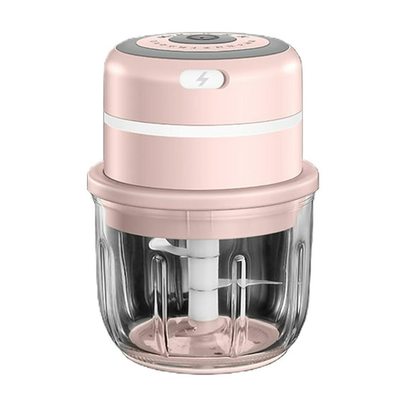 LUXRISEON Electric Meat Grinder Portable Blender Food Processor Kitchen Round Chopper
