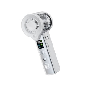 LUXRISEON Light 194g Portable Fan With Numbered Panel 9 Hours Working Time 100 stream Selections