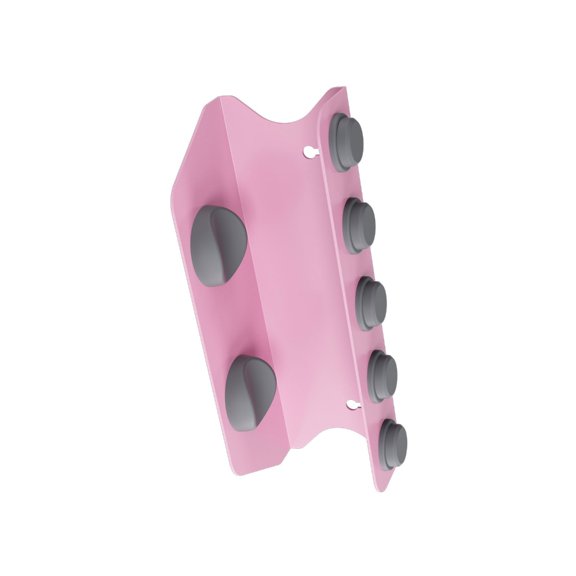LUXRISEON Modern Vertical Hair Dryer Stand Stores 7 Attachments Practical And Functional Design