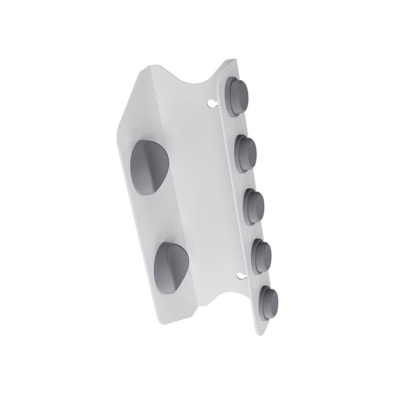 LUXRISEON Modern Vertical Hair Dryer Stand Stores 7 Attachments Practical And Functional Design