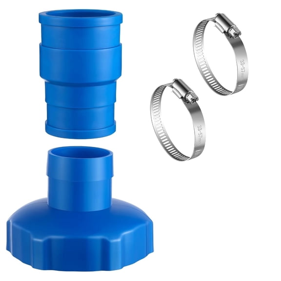 LUXRISEON Pool Hose Coupling Connector Adapter For Above Ground Inflatable Pool Hose Filter Pump Skimmer Plumbing Connection