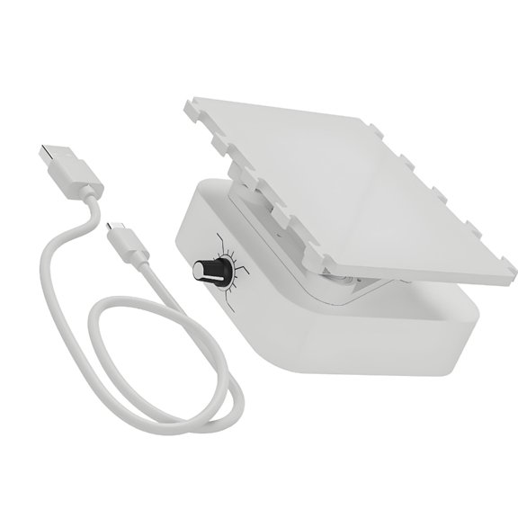 LUXRISEON Portable Miniature Lab Orbital Shaker 360 Rotating Mixer with Adjustable Speed