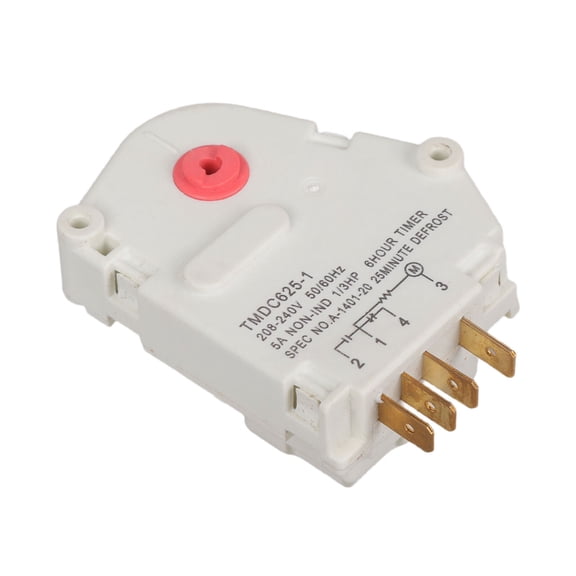 LUXRISEON Refrigerator Defrost Timer TMDJ625Z Energy Saving Defrost Timer Refrigerator