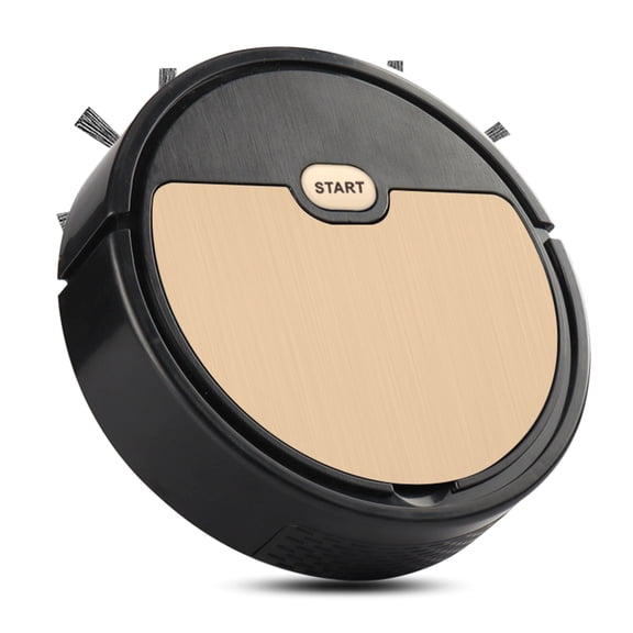 LUXRISEON Robot Vacuum Cleaner Strong Suction, 60 min Runtime, Quiet, Slim, (Black White)