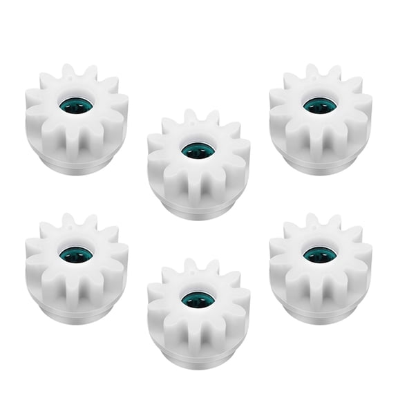 LUXRISEON Set of 6 Economical Gear Spares for Rotating Mops Providing Long Service Life