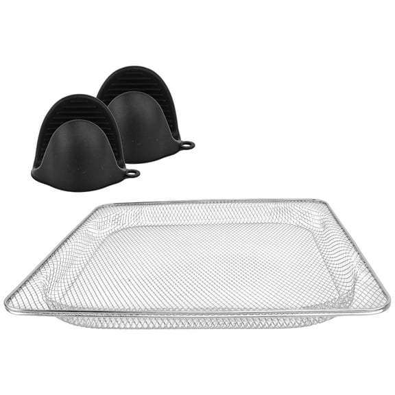 LUXRISEON Silicone Oven Mitt Stainless Steel Air Fryer Part for SP100/SP101/SP101B1/SP101C