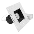 thumbnail image 1 of LUXRITE 3 Inch LED Trimless Spotlight with Black Trim, Twist N' Lock, 5CCT, 15W, 1000LM, CRI90, 38 Beam, Dimmable ETL, 1 of 7