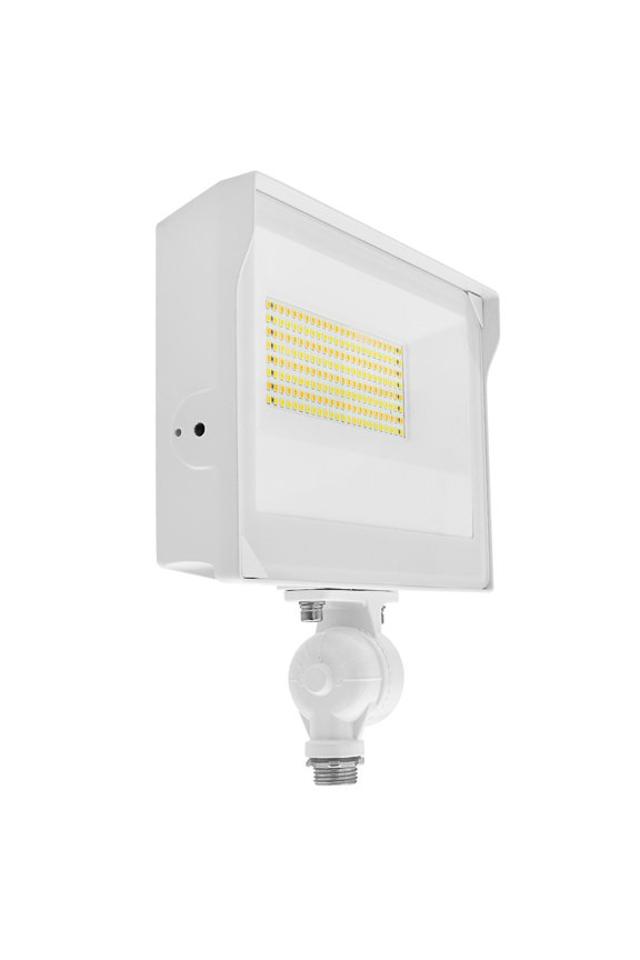 Universal LED Flood Light, Knuckle Mount, IP65, 3CCT, 35/50/60W, Up to 8760LM, Dimmable, Photocell Sensor