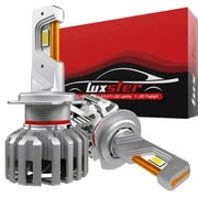 LUXSTER 2025 HolyKnight, 30000LM 55W H7 LED Headlight Bulbs, H7 Fog Light Bulbs, Super Bright, 6000K Cool White, Pack of 2