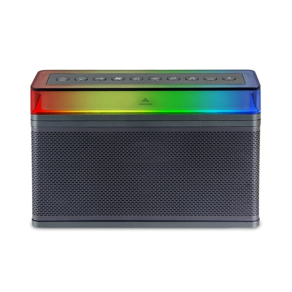 LUXSWAY Bluetooth White Noise Machine with 70 Sounds,LED Bedside Lamp,USB Rechargeable,Adjustable Brightness,Timer & Bluetooth Speaker Machine for Sleep, Relaxation and Reading