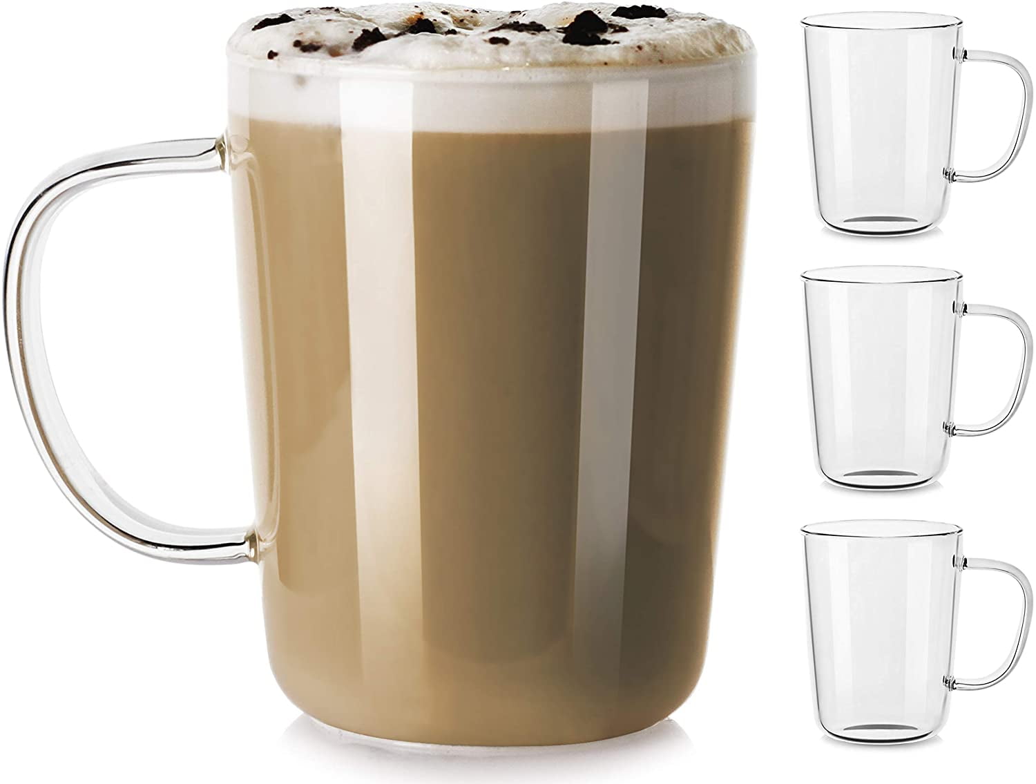 https://i5.walmartimages.com/seo/LUXU-Glass-Coffee-Mugs-Set-4-17-oz-Clear-Beer-Mugs-Glass-Tea-Cups-Comfortable-Handle-Lead-free-Drinking-Glasses-Perfect-Latte-Espresso-Juice-Water-Mi_e6efcdda-c6d1-4092-9012-ac4f861dbf79.f3ab53279c8ec7c391923d1cdedc10fa.jpeg