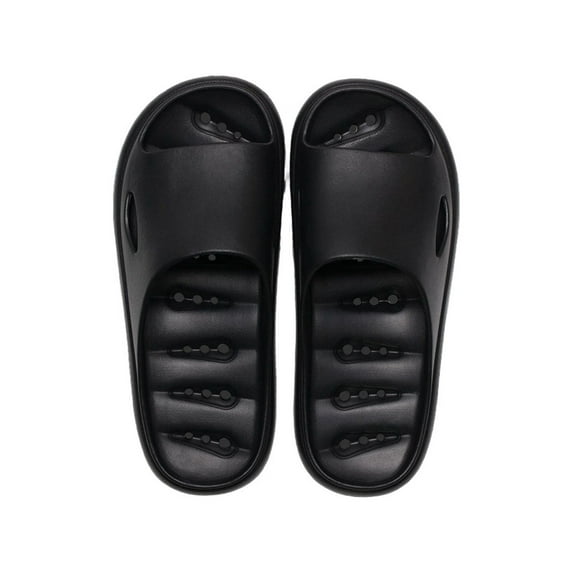LUXUR Men's Slip On Sport Slide Sandals Flip Flop Shower Shoes Slippers House Pool Gym