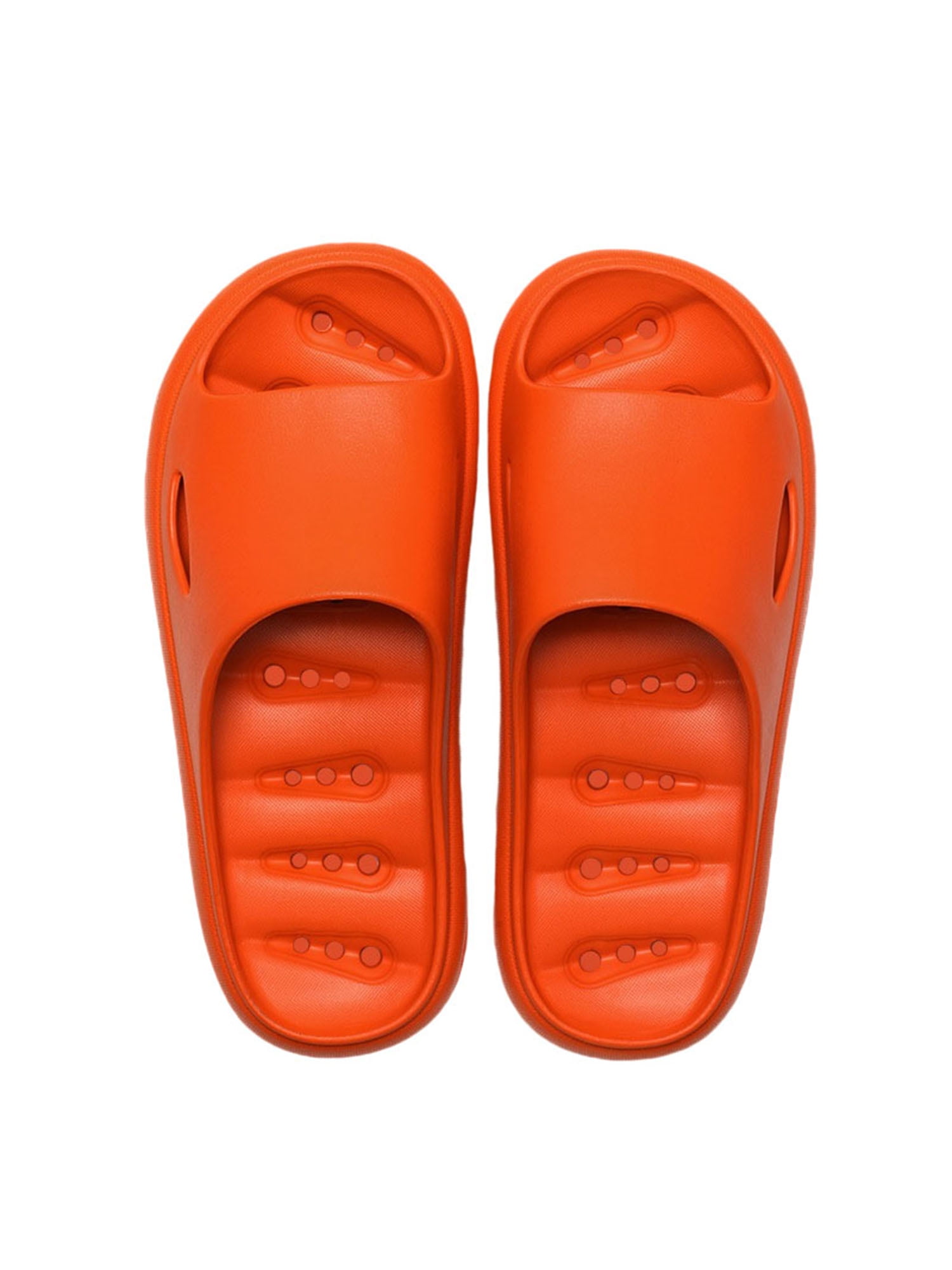 LUXUR Men's Slip On Sport Slide Sandals Flip Flop Shower Shoes Slippers