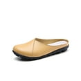 thumbnail image 1 of LUXUR Women's Flat Mules Closed Toe Slip on Mule Flats Shoes Backless Loafers Indoor Outdoor Slide Slippers, 1 of 6