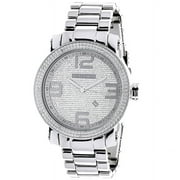 LUXURMAN Mens 0.12 ct Diamond Watch