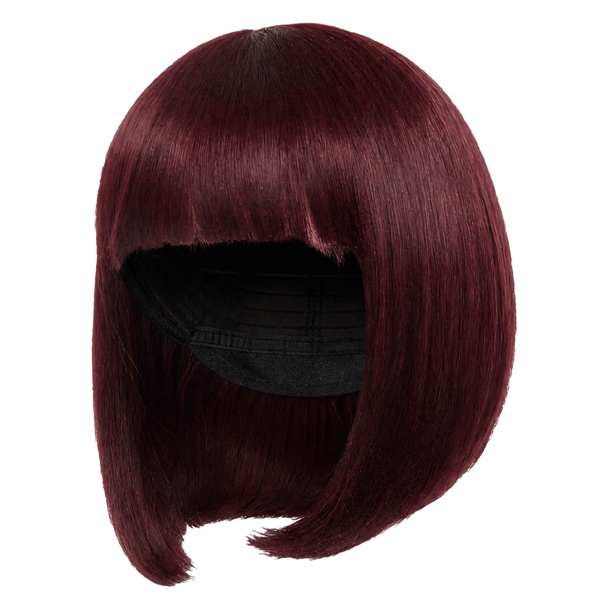 Bob Wig Costume Accessory for Adults, Auburn, Halloween by Way To Celebrate