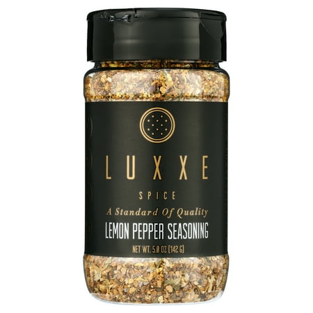 LUXXE Spice Lemon Pepper Seasoning, 5.0 Ounce