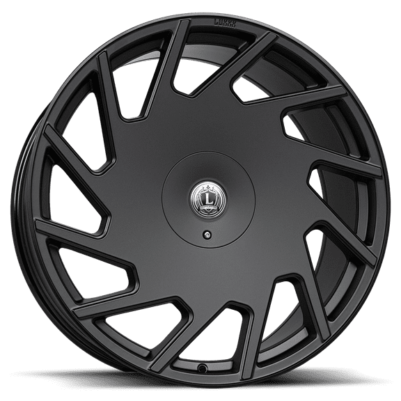 LUXXX ALLOYS 25 24X9.5 6X135/6X139.7 33ET 73.1CB Satin Black Wheel
